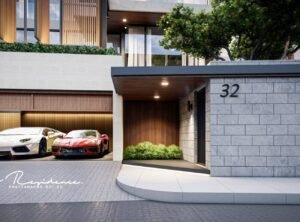 โครงการบ้านหรูทันสมัยเน้นความเป็นส่วนตัว